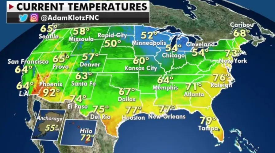 An image of the FOX Model (via FOX Weather)